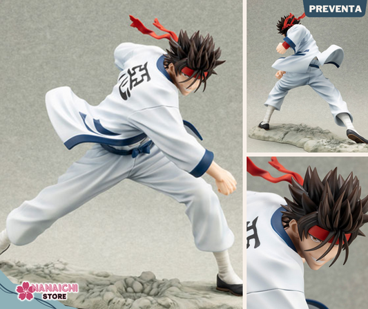 ARTFX J Rurouni Kenshin -Meiji Swordsman Romantic Story- Sanosuke Sagara 1/8