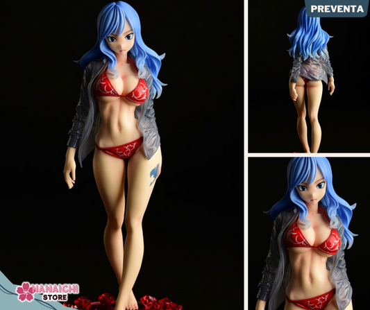 FAIRY TAIL Juvia Lockser Gravure_Style "Red Bikini!!" Sheer Wet Shirt SP 1/6