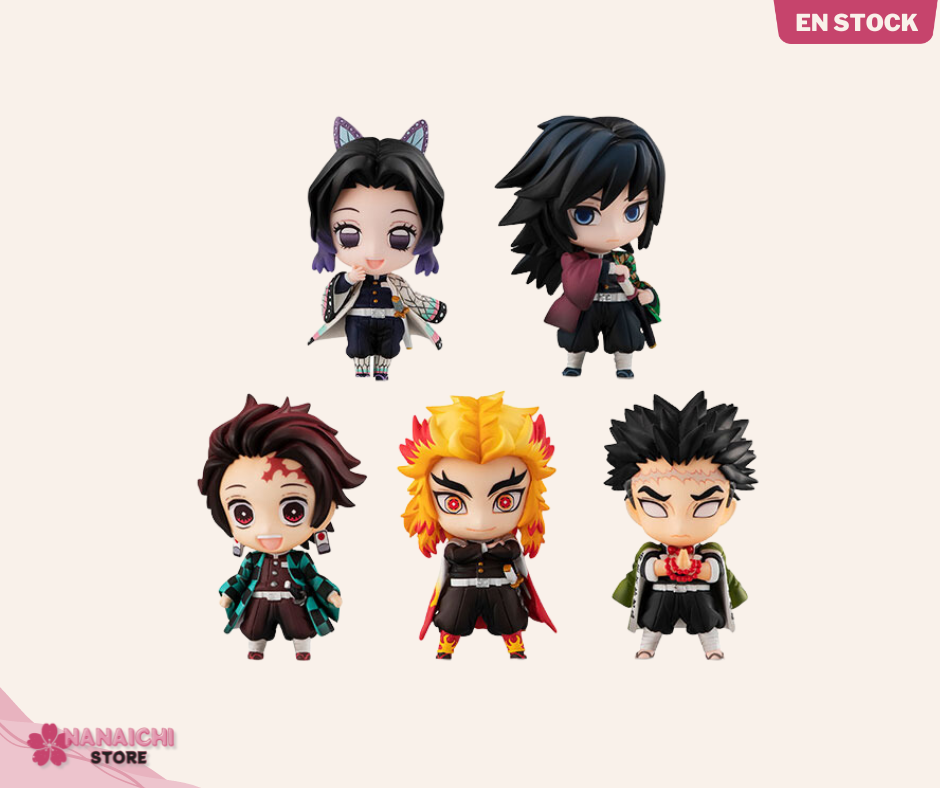 Demon Slayer: Kimetsu no Yaiba Tanjiro and the Pillars Mascot Set A