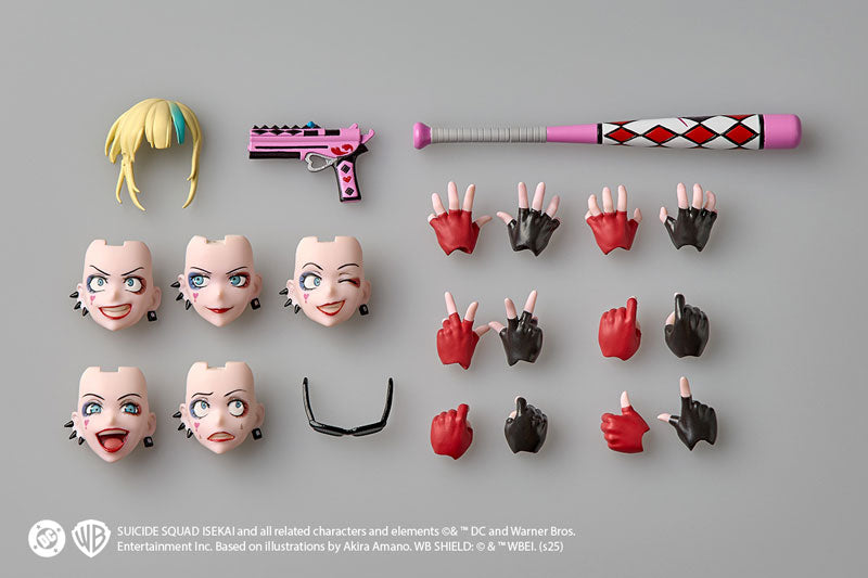 Revoltech Amazing Yamaguchi: Harley Quinn Suicide Squad ISEKAI Ver