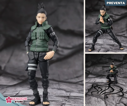 S.H.Figuarts NARUTO Shippuden Shikamaru Nara -Brilliant Strategist