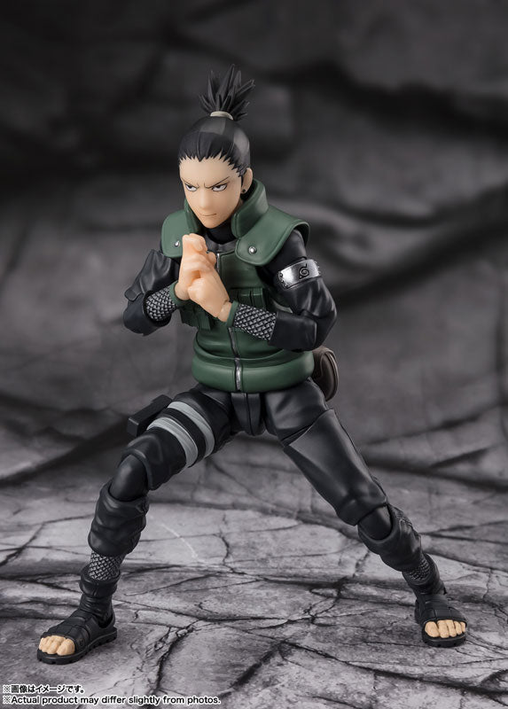 S.H.Figuarts NARUTO Shippuden Shikamaru Nara -Brilliant Strategist