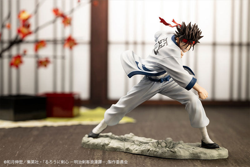 ARTFX J Rurouni Kenshin -Meiji Swordsman Romantic Story- Sanosuke Sagara 1/8