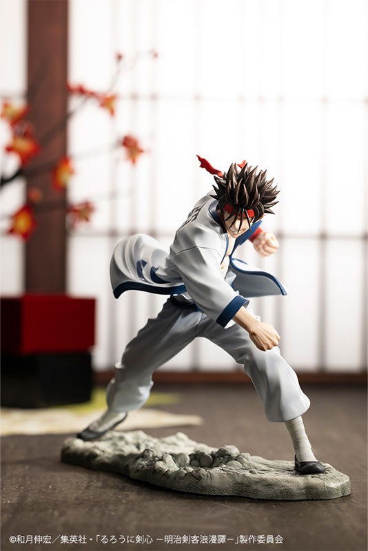 ARTFX J Rurouni Kenshin -Meiji Swordsman Romantic Story- Sanosuke Sagara 1/8